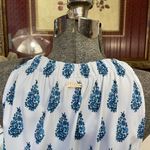 Cabana Life Delray Coverluxe‎ Pockets Tie Waist Maxi Dress Blue Sz Large 💚🎀 Photo 10