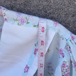 Women's Unbranded One Size Light Blue Pink Floral Nightgown Photo 6