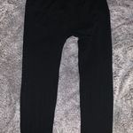 Black Patterned Leggings Photo 0