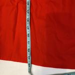 Women’s Red High Collar Asymmetrical Button Front Vintage Cottagecore Top Sz Lg Photo 9