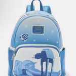 Star Wars  Hoth Disney Loungefly Backpack - Light Blue and White Photo 0