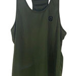 Neleus Women’s Razorback Tank Top – Army Green – Size Small (USA) Photo 0
