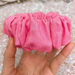CHUBBY Scrunchie Pink Thick Scrunchie Hair Tie Hair Accessories Photo 2