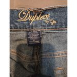 Duplex Blue Jean Capri Women's 12, Cotton Stretch Blend Capri Pants, Slim Fit Photo 3