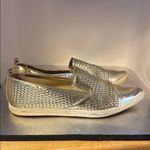 Rachel Zoe Silver Sneakers Slip-On Comfort Photo 2