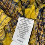 The Happy X Nature Plaid Flannel Long Sleeve Surplice Neck Jumpsuit in size 4 Gold Photo 14