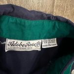 Vintage Adobe Rose Button Down Shirt Large Western Star Sherif Green Blue Rodeo Photo 8