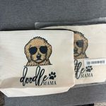 (2) Doodle Mama Zip Up Makeup/Multi Photo 0