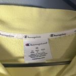 Champion Women’s Yellow Quarter Zip Sweatshirt – Size M Photo 4