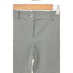 Michael Kors  White/Black Women's Chino Checkered Pants - Size 4‎ Photo 1