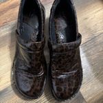B.O.C. (Born Concept) Peggy clogs brown and black leopard print patent Size 11 Photo 2