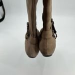 BCBGeneration BCBG Generation Cristina taupe tan Buckle Tall Boots Suede Leather US 9 Photo 5