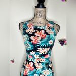 PINK - Victoria's Secret  Tropical Print Cut Out Back Dress Size Small Photo 2