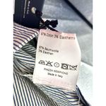 Piazza Sempione NWT  Audrey Crop Pants Seersucker Gray‎ Stripe Cigarette Pant 14 Photo 7