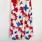 Anthropologie Skies Are Blue Floral V Neck Tie Strap Maxi Dress Size L Photo 13