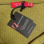 n:philanthropy Revolve  Ribbed Bodysuit Olive Green Square Neck Thong NWT Small Photo 6