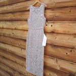 Mac Duggal 10741 Womens Embellished High Neck Midi Dress Vintage Lilac Photo 5