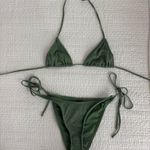 Triangl Green Sparkle  Bikini Photo 3