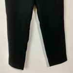 Topshop Women’s Dress Pant Capris Black with White Stripe Size 2 EUC Photo 2