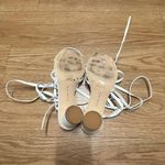 Gianni Bini white tie sandals Photo 6