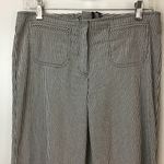 Nanette Lepore Nanette Lapore Womens Striped‎ Lace Back Pants Sz4 Photo 1