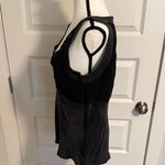 Old Navy Black Lace Trim Sleeveless Top Photo 2