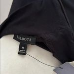 Talbots Black/Tan Colorblock Turtleneck Sz M Photo 7