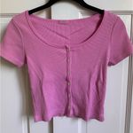 Brandy Melville Bubblegum Pink Zelly Top Photo 1