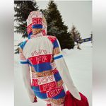 FP Movement Dark To Dusk Printed Hoodie in FPM Combo Size M White Size M Photo 1