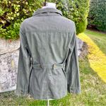 Blvd  Olive Utility Jacket for Women Photo 8