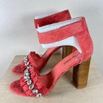Anthropologie NWOB Jeffery Campbell Ruffled Purdy Heels  Wedding Formal Size 8 Photo 2