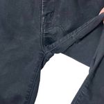 MOTHER High Waisted Looker Jeans Women’s Size 24 Guilty Party Skinny Ankle Fray Black Photo 8