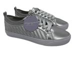 Easy Spirit  Size 6.5‎ W Women Sneaker Silver Synthetic Wide Width Lace Up NWOB Photo 6