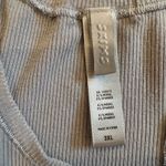 SKIMS blue racerback ribbed top Photo 2