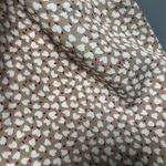 SheIn Tan and White Heart Print Halter Dress Photo 5