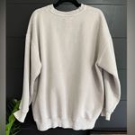 WILFRED FREE ARITZIA Beige Pullover Crewneck Sweatshirt Sz 3 (L) Pre Photo 2