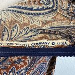 Vintage Cranston Print Works Cottagecore Midi Dress Size 11 Small Paisley USA Photo 8