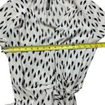 Lulus  Women's Shapes Travel Cream Wrap Dress Size S Short Sleeve Summer Photo 9