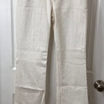 joe's jeans Classic White Boot Cut Denim Jeans with Crystal Pocket Detail-SZ 30 Photo 0