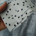 Choosy Light Blue Satin Polka Dot Dress Size Small Photo 10