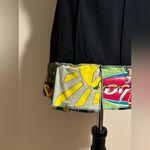 EUC Pantaluna Black Colorful Patchwork Skirt size medium Photo 3