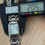 Speidel Ladies Watch Rectangular Pearl Dial Stainless Bracelet and Case White Photo 9