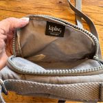 Kipling  Eldorado Minibag Lightweight Crossbody Nylon Travel Bag Gray EUC Photo 5