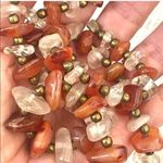 Carnelian and quartz necklace Photo 8