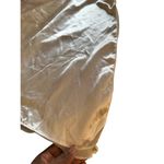 Lulus Halter Neck Chiffon Overlay Satin Dress Open Back Flowing Train L NWOT White Size L Photo 8