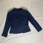 Dress Barn | Navy Blue Military Style Blazer | Large Photo 1