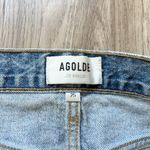AGOLDE High Waisted Lana Straight Leg Jeans Medium Light Wash Size 25 Photo 4
