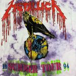 Forever 21 Metallica Oversized Tie Dye Short Sleeve Tee Shirt Size Small/Medium Photo 1