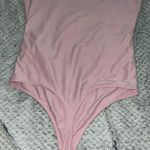 Abercrombie & Fitch Abercrombie Pink Bodysuit Soft Short Sleeve  Photo 2