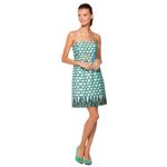 Lilly Pulitzer Bowen Cameo White Macrame Me Print Strapless Dress Size 8 Photo 2